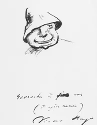 Gavroche à cinq ans, dessin de Victor Hugo