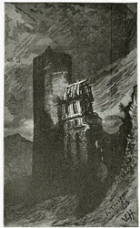 La Tourgue - illustration de Quatre Vingt Treize, 19ème siècle