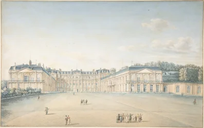 Cour de château de Saint-Cloud