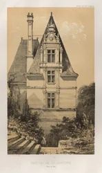 Architecture Pittoresque ou Monuments des XVeme et XVIeme Siecles: Chateaux De France des XV et XVI Siecles: Pl. 37, Château De La Ranciere (Maine et Loire)