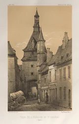 Architecture Pittoresque ou Monuments des XVeme et XVIeme Siecles: Chateaux De France des XV et XVI Siecles: Pl. 42, Tour De L