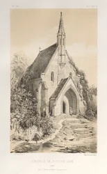 ...Pl.22, Chapelle de Fontaine-Jean Loiret, publié en 1860
