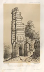 ...Pl.3, Tour du château de Montfort-l