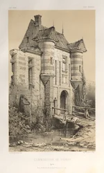 ...Pl. 23, Commanderie De Launay Yonne, publié en 1860