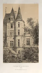 Pl. 29, Château de La Bouverie Sarthe, 1860