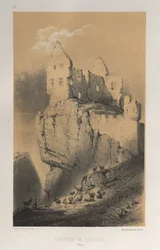 Pl. 30, Château de Crussol Drôme, 1860