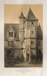 ...Pl. 39, Château De La Motte Mayenne, 1860