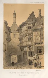 Pl. 5, Maison en Bois à Bourbon-Lancy Saône-et-Loire, 1860