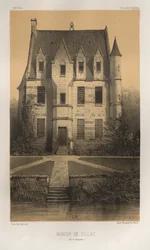 ...Pl. 73, Manoir De Sillac Lot et Garonne, 1860