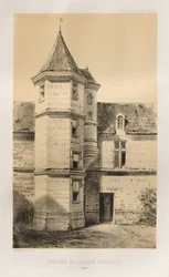 Pl. 87, Prieuré de Sainte Gaudulfe Eure, 1860