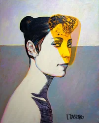 Profil abstrait d