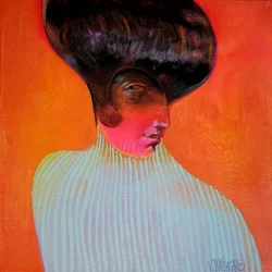 Portrait moderne et élégant