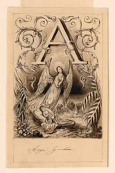 Design pour la lettre A d