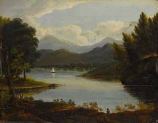 Scène de la Rivière Hudson, 1830-50