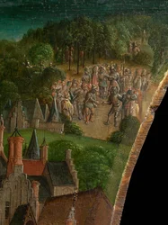 Conquête de Jérusalem par Titus (prédelle)