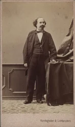 Portrait du violoniste et compositeur Moritz Kässmayer