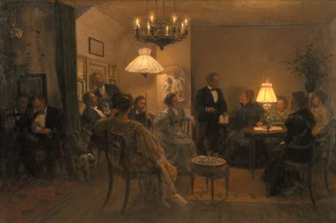 Une soirée dans la maison de l