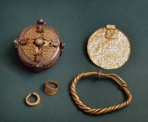 Bijoux vikings de Gotland, Suède. Xe siècle. Stockholm, Historiska Museet