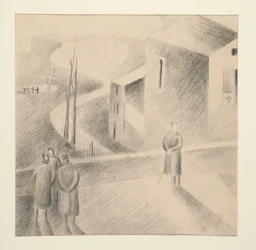 Sept dessins originaux et manuscrits de l
