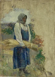 Un faucheur, 1896