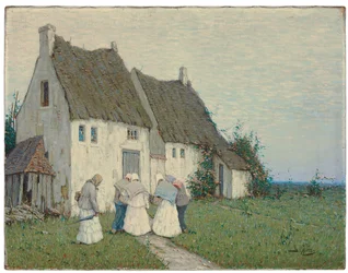 Retour du marché, 1911