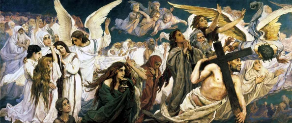 Avant le Paradis, partie gauche, 1885-1896