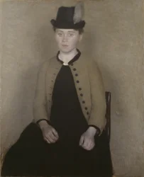 Ida Ilsted, future épouse de l