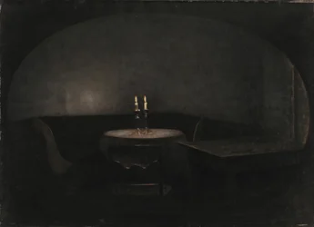 Intérieur. Lumière artificielle, 1909