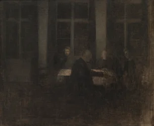 Soirée dans le salon