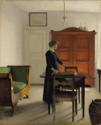 Ida dans un intérieur, 1897