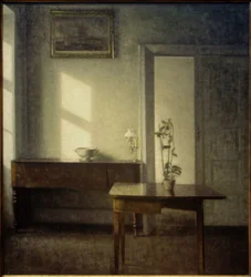 Intérieur avec plante en pot