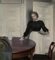 Intérieur, Strandgade 30 (détail), 1899