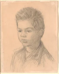 Portrait de Svend Hammershøi, frère de l