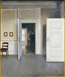 Femme dans un intérieur, Strandgrade 30, 1901