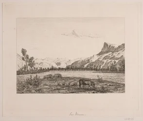 Paysage montagneux au Tyrol