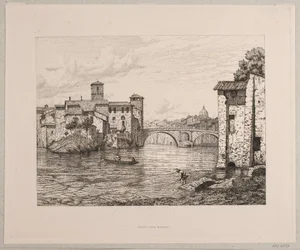 Partie près de Ponte Rotto à Rome