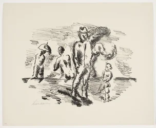 Feuille de "Klingens Kunstnermappe Nr. 2"