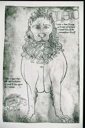 Lion et Porc-épic (fac-similé)