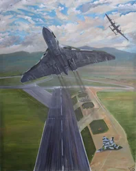 Avro Legends, 2024 (huile sur toile)