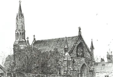 Église à Stonehaven, Écosse, 2007