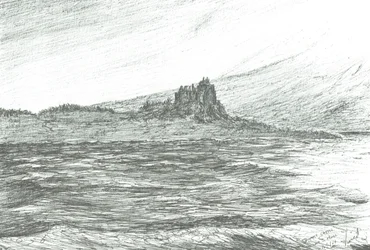 Château de Duart depuis le ferry
