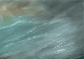 Tempête en haute mer
