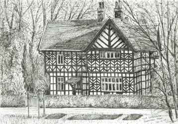 La maison de garde à Bramhall Park
