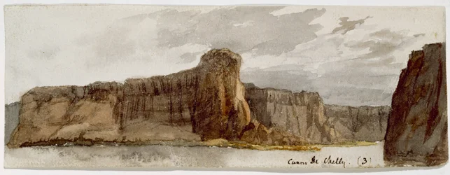 Canyon de Chelly No. 3 (Canyon de Chelly, Arizona Carsons Needle 500 pieds), 1869-1871