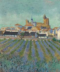 Vue de Saintes-Maries-de-la-Mer, 1888
