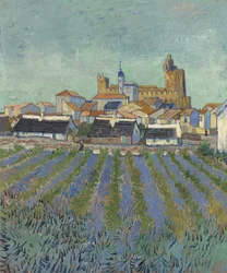 Vue de Saintes-Maries-de-la-Mer, 1888