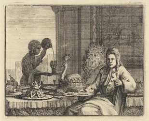 Homme près d