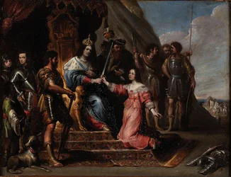 Allégorie de la justice ou Esther devant Assuérus