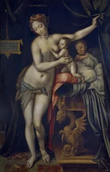 Charité, vers 1555