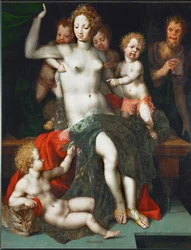 Satyre et Antiope ...